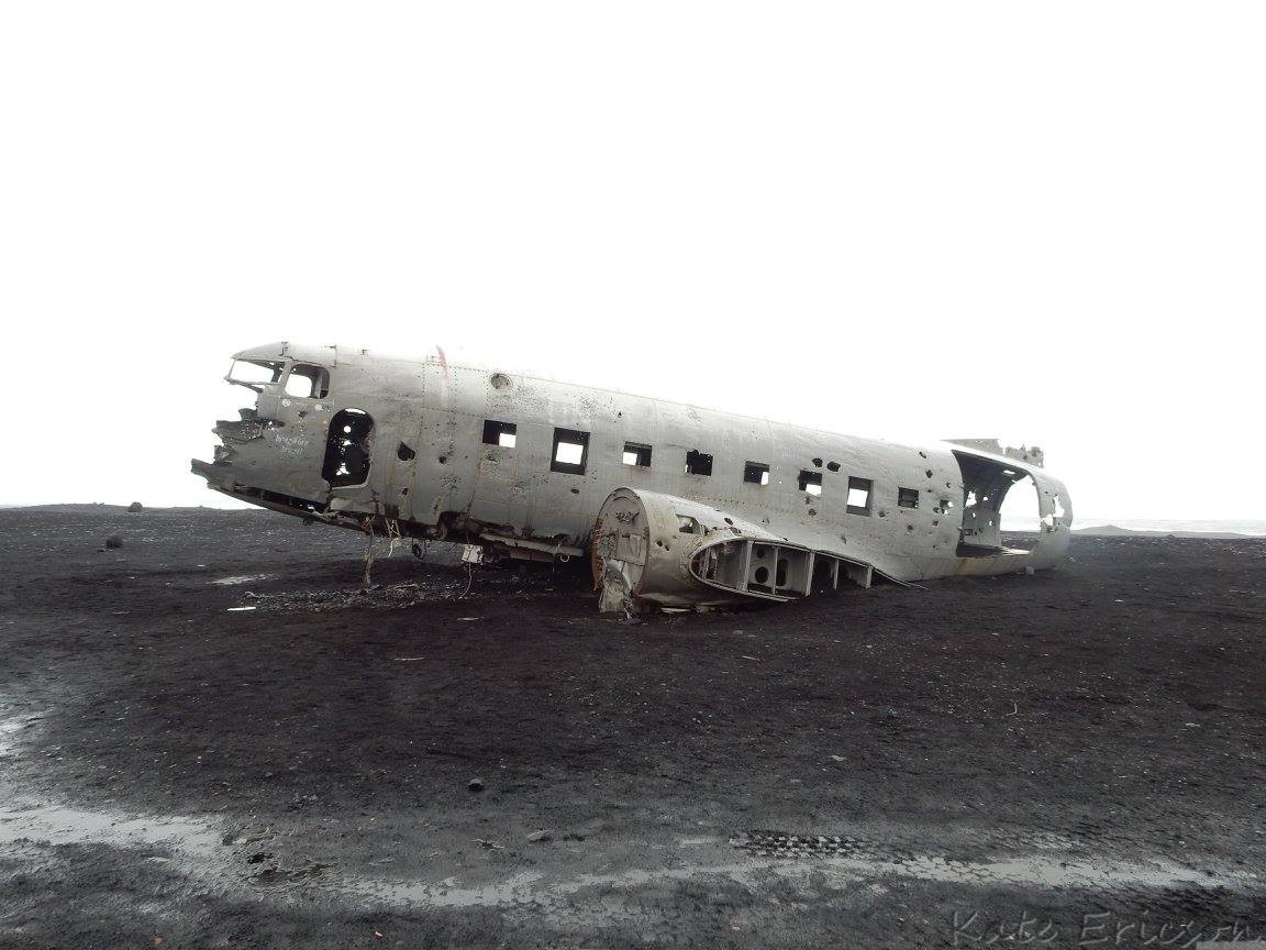 DC-3 Airplane, South Iceland